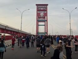 Uji Coba CFD Palembang yang Kedua Berjalan Lancar