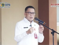Kanwil BPN Sumsel Bidik Predikat Wilayah Bebas dari Korupsi