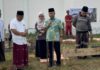 Apriyadi Letakkan Pengecoran Perdana Asrama Santri Ponpes Minhajul Aulia