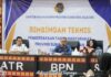 Tingkatkan Kapasitas SDM, BPN Sumsel Gelar Bimtek Pemberdayaan Tanah Secara Hybrid
