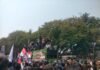 Aksi Demo Legalisasi Minyak Rakyat di Muba